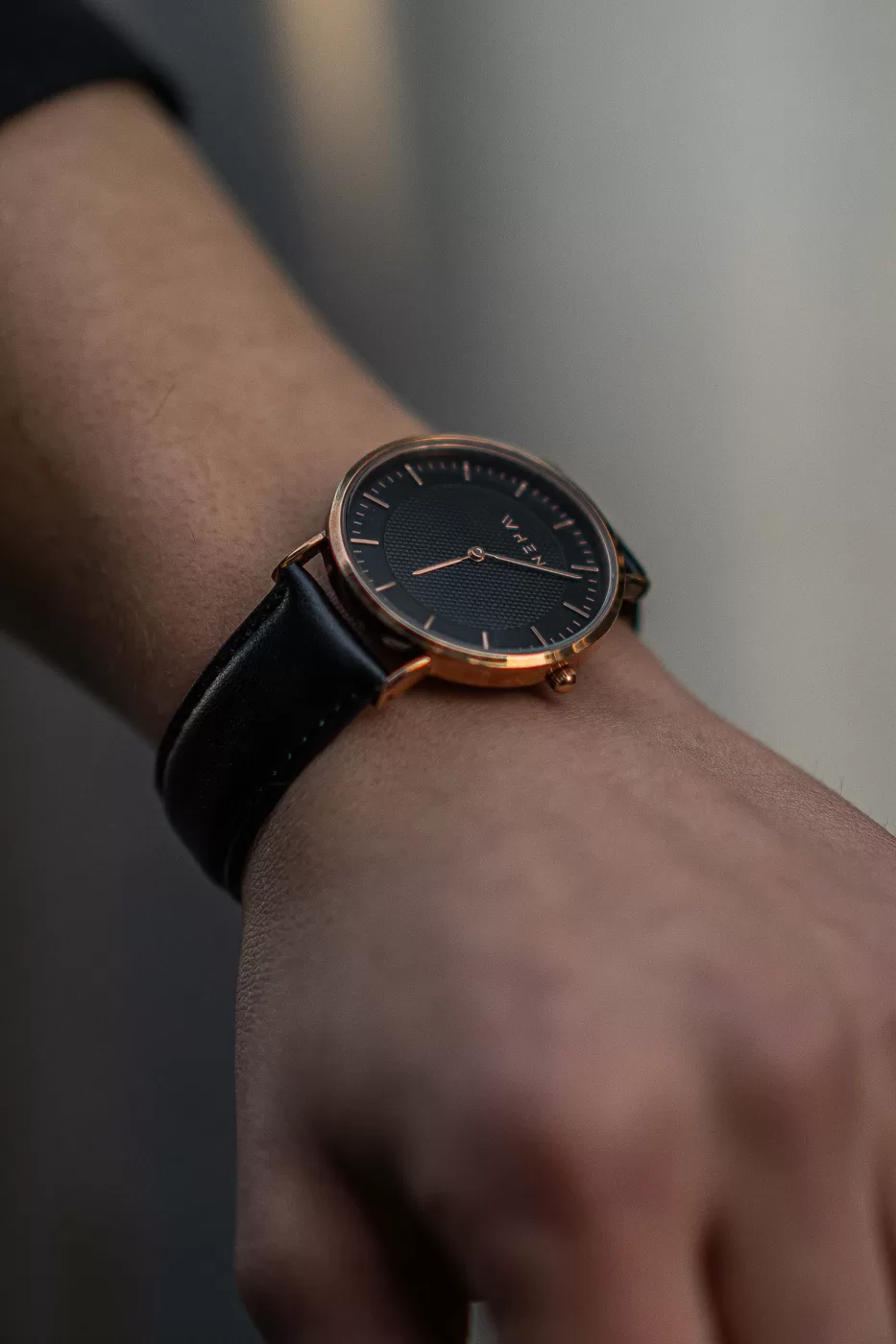 Produktfotografie – Detailaufnahme einer Uhr